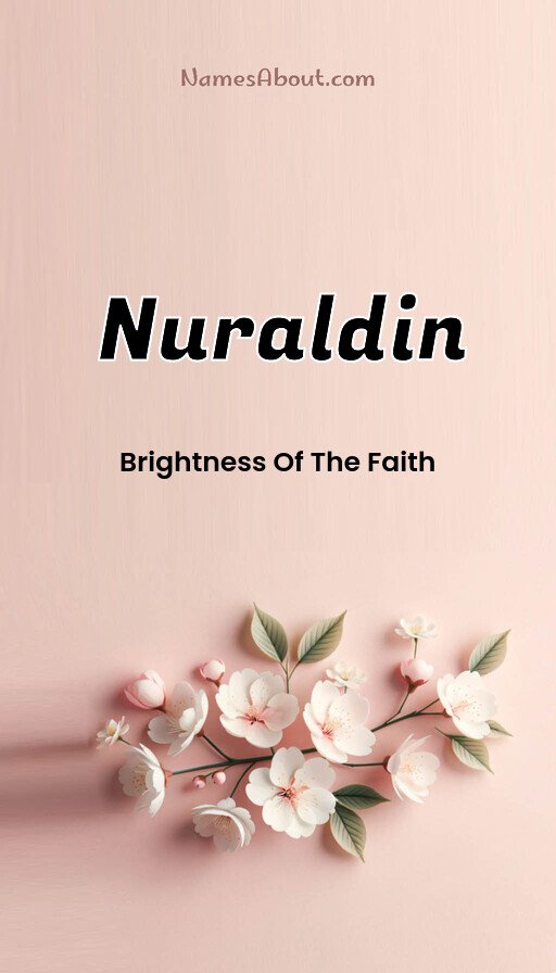 Meaning of Nuraldin
