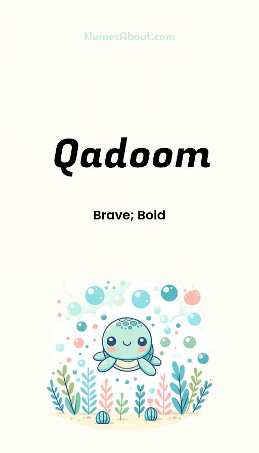 Illustration of Qadoom