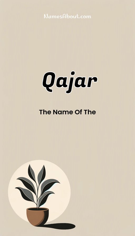 Meaning of Qajar