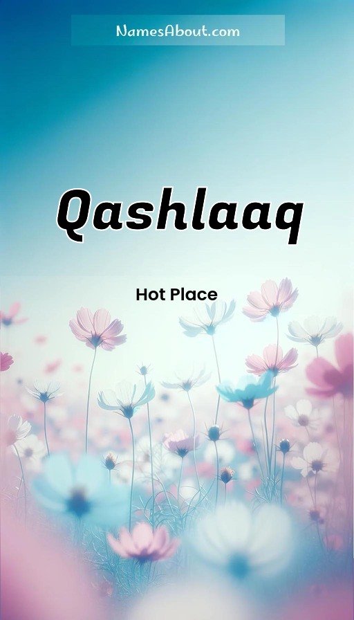Meaning of Qashlaaq