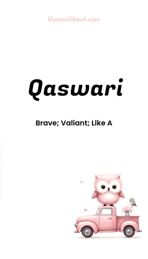 Meaning of Qaswari