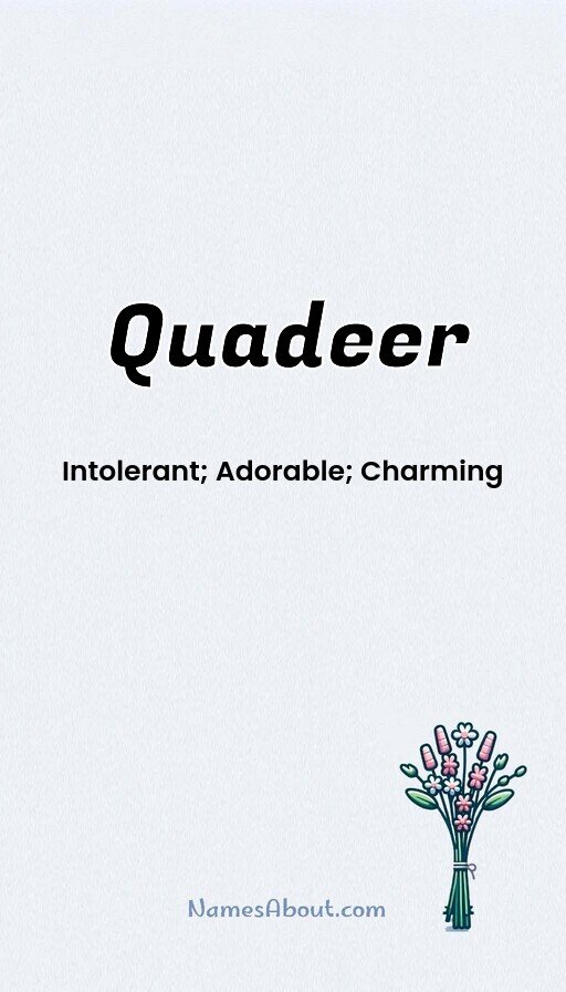 Meaning of Quadeer