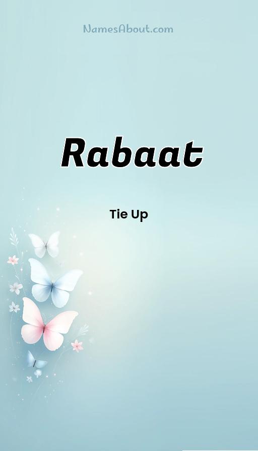 Illustration of Rabaat