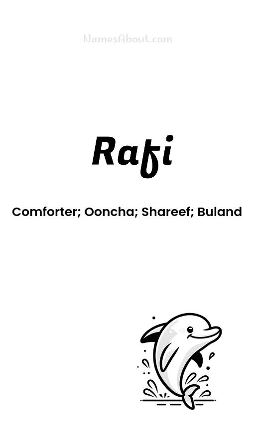 Illustration of Rafi