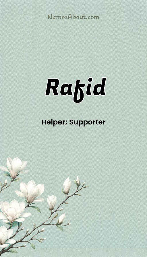 Meaning of Rafid