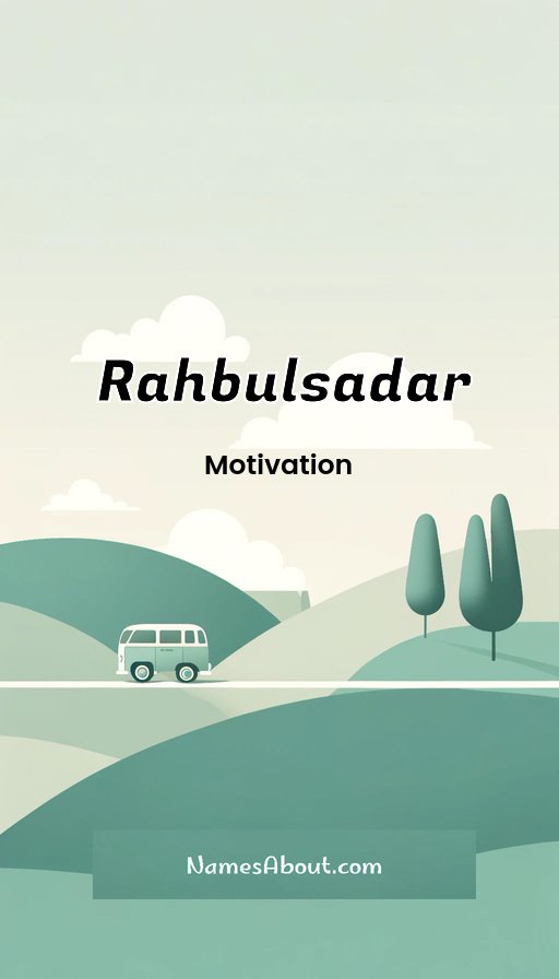 Meaning of Rahbulsadar