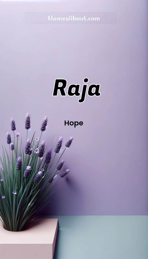 Raja name and meaning