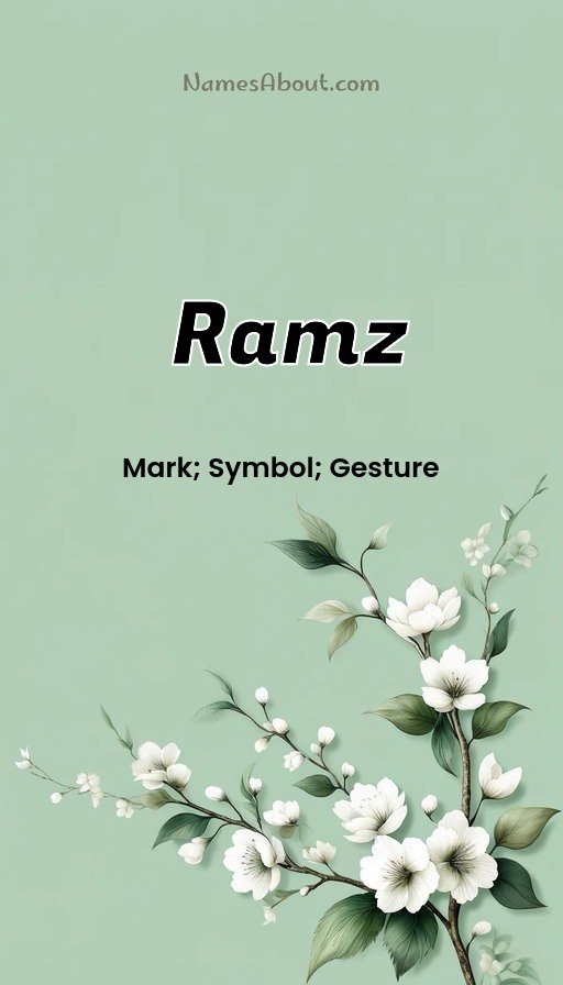 Meaning of Ramz