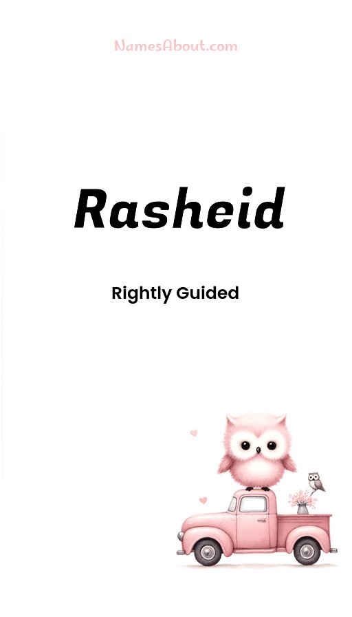 Meaning of Rasheid