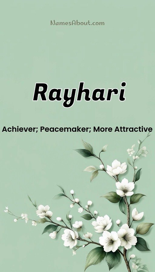 Meaning of Rayhari