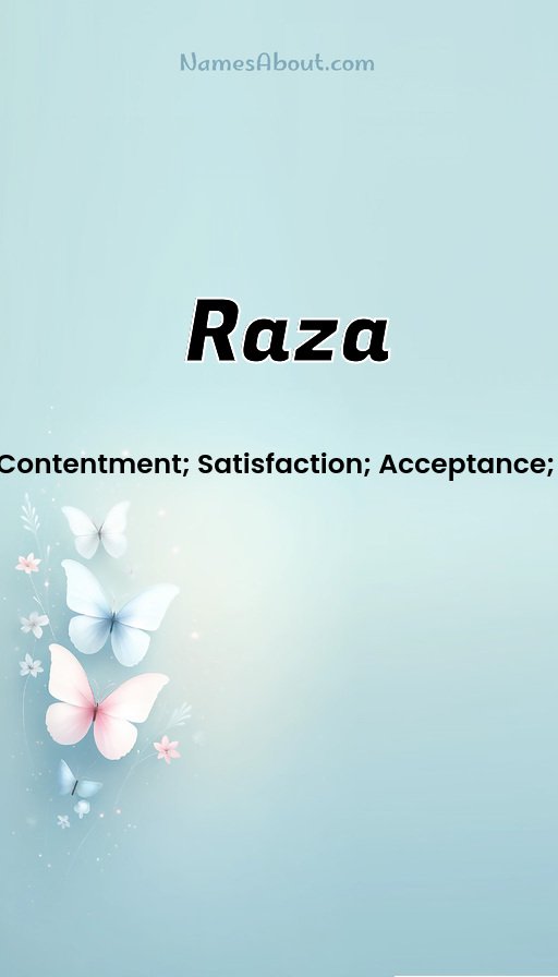 Meaning of Raza