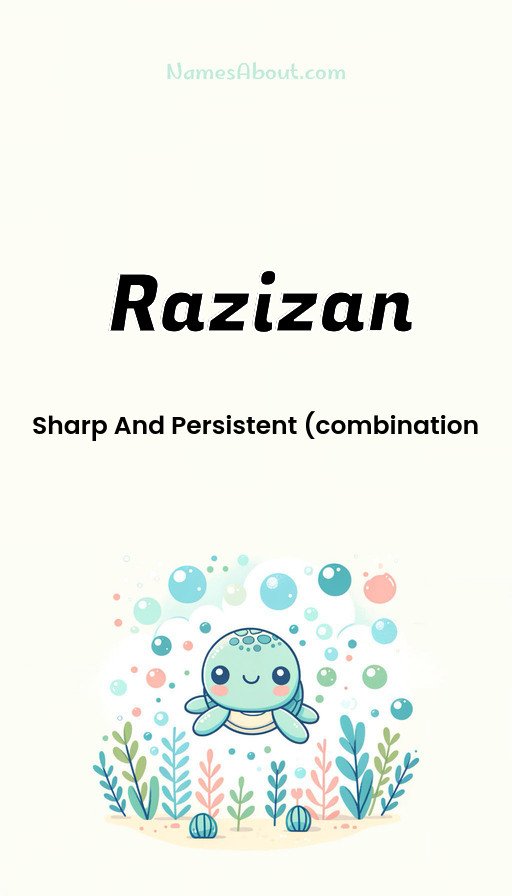 Meaning of Razizan