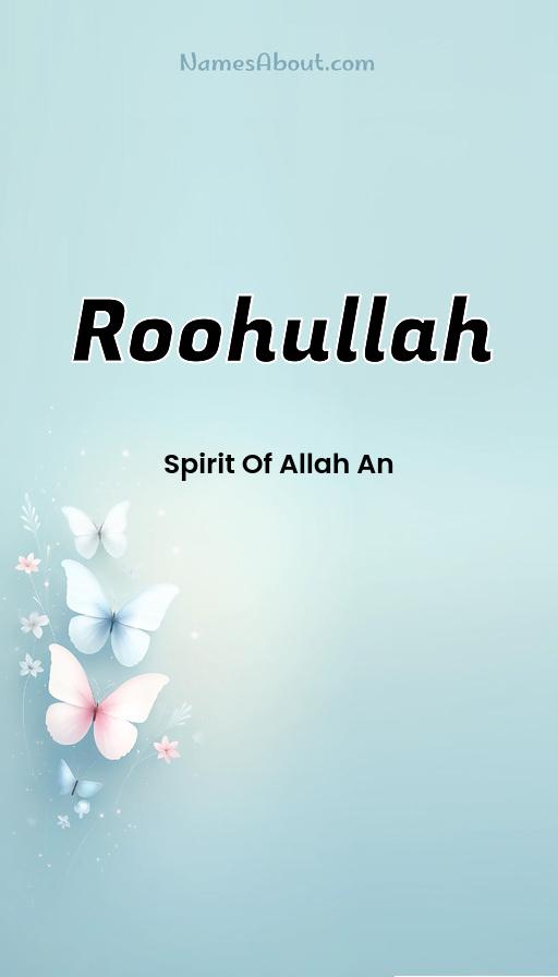 Illustration of Roohullah