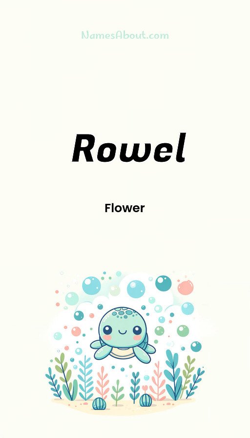Meaning of Rowel