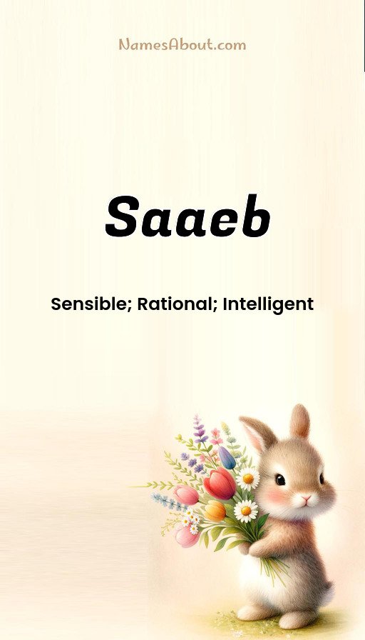Meaning of Saaeb