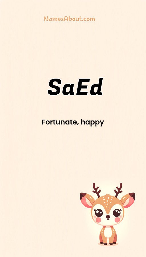 Meaning of Saed