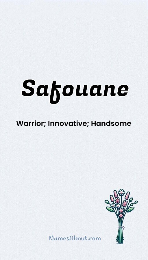 Meaning of Safouane