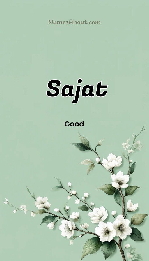 Meaning of Sajat