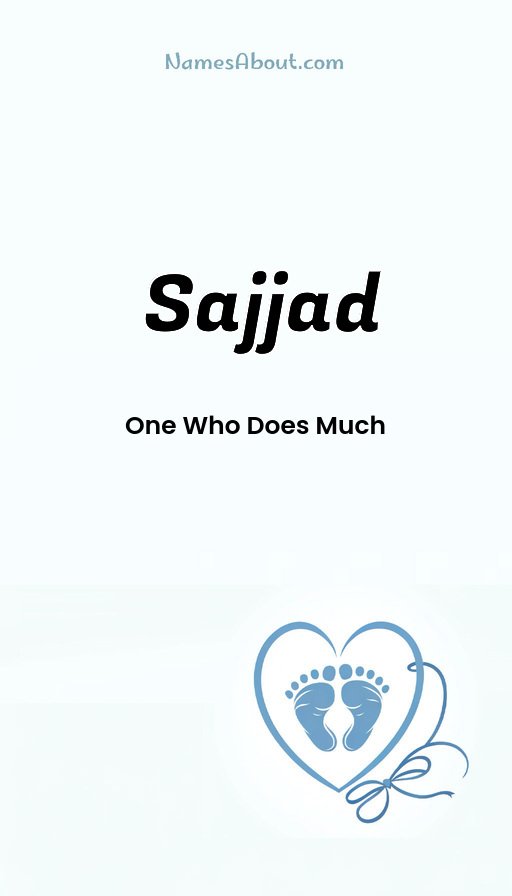 Meaning of Sajjad