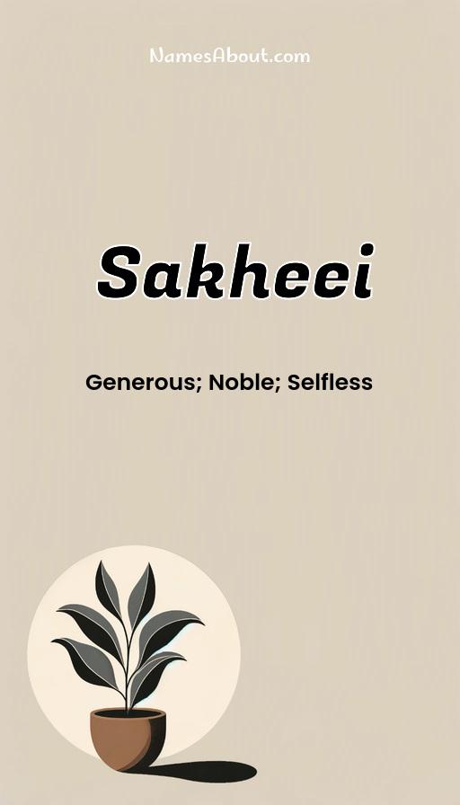 Illustration of Sakheei