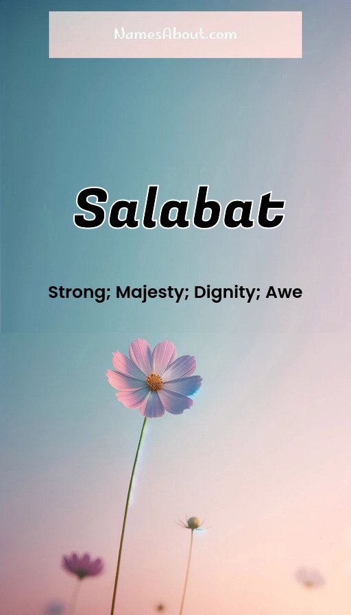 Meaning of Salabat