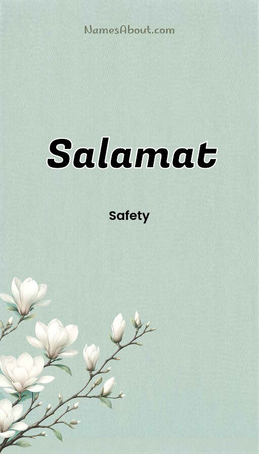 Meaning of Salamat