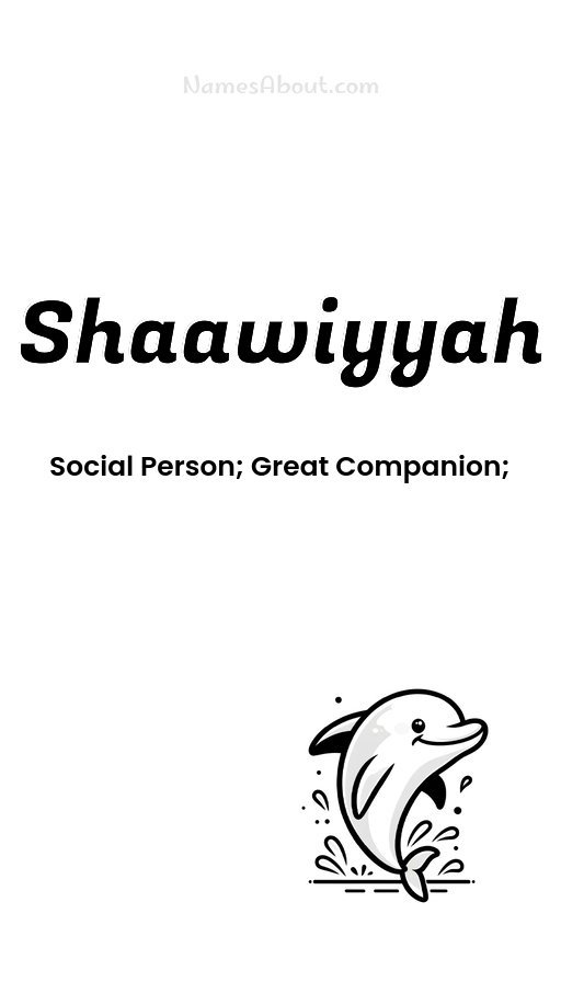 Meaning of Shaawiyyah