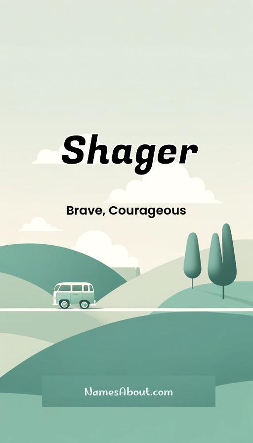 Shager name and meaning