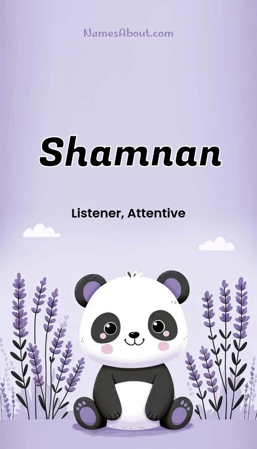 Meaning of Shamnan