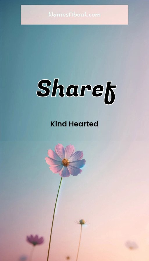 Meaning of Sharef