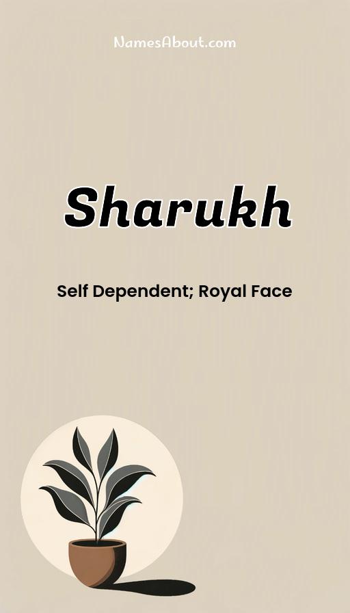 Illustration of Sharukh