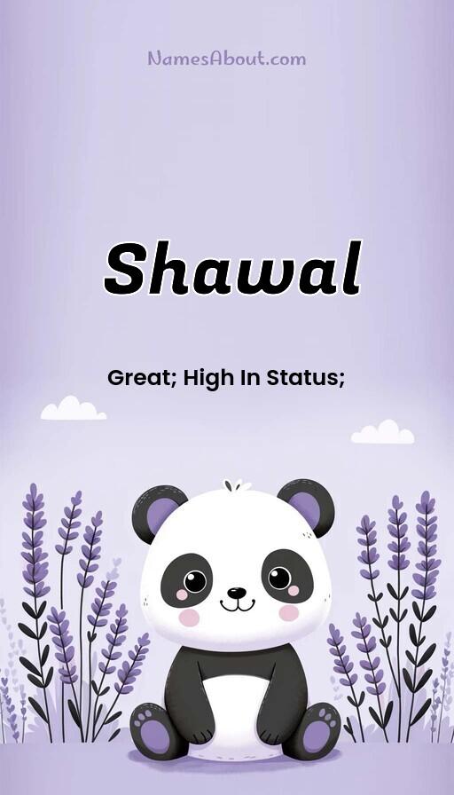 Illustration of Shawal