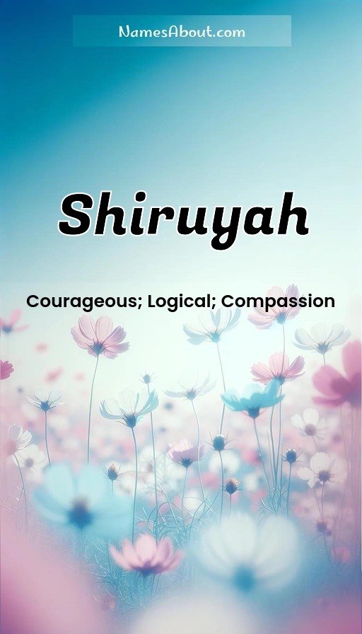 Meaning of Shiruyah