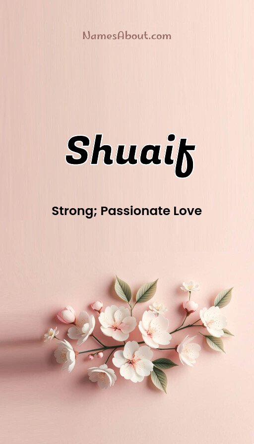Meaning of Shuaif