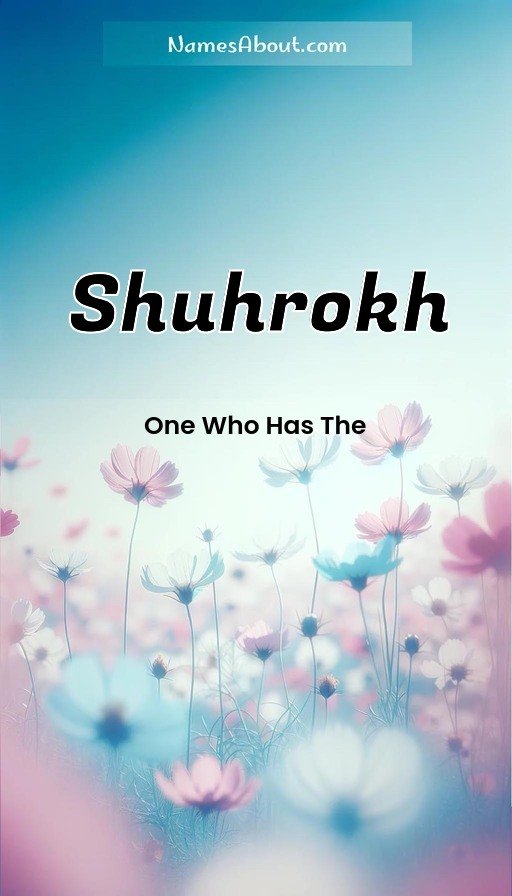 Meaning of Shuhrokh