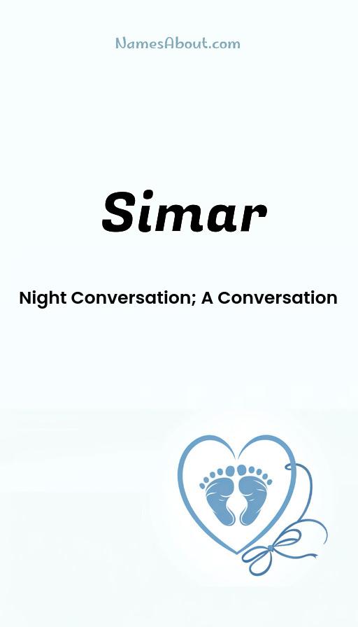 Meaning of Simar