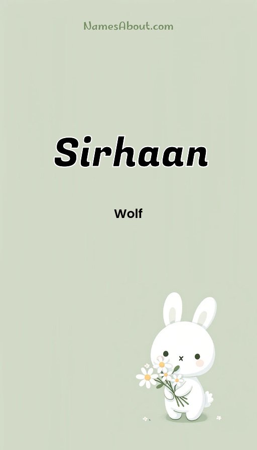 Meaning of Sirhaan