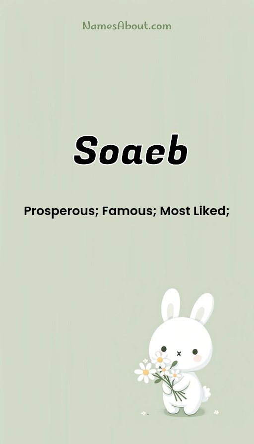 Meaning of Soaeb