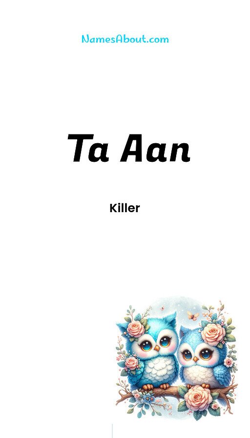 Meaning of Ta Aan