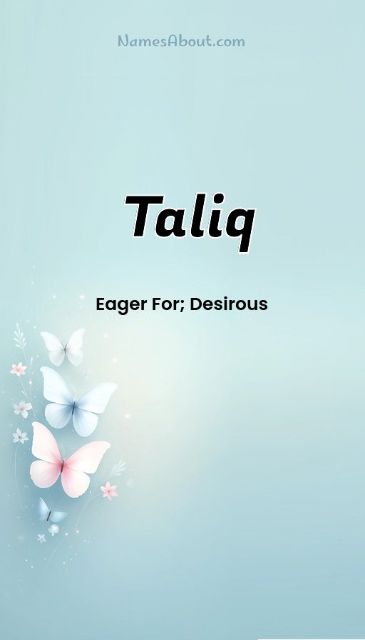 Meaning of Taliq