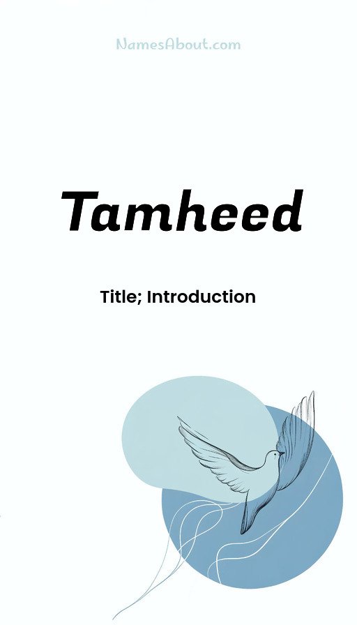 Meaning of Tamheed