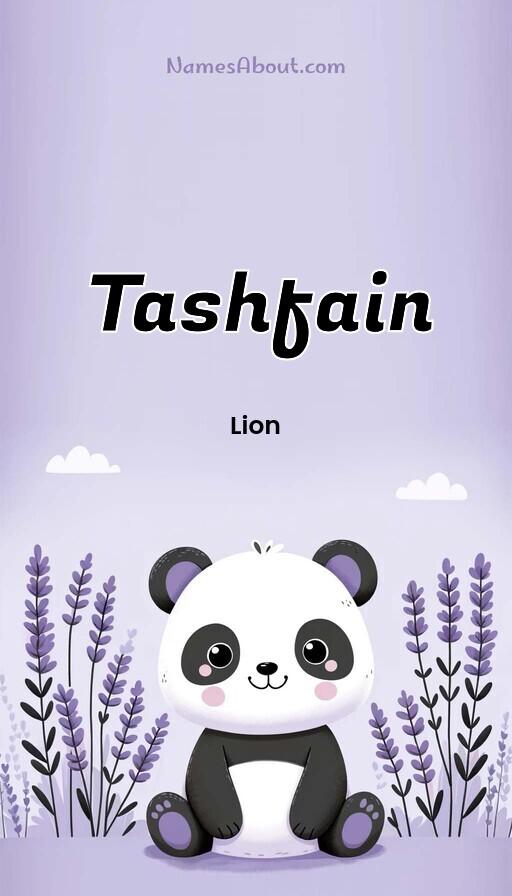 Tashfain name and meaning