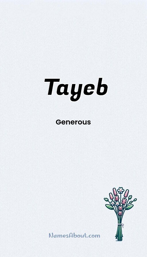 Meaning of Tayeb