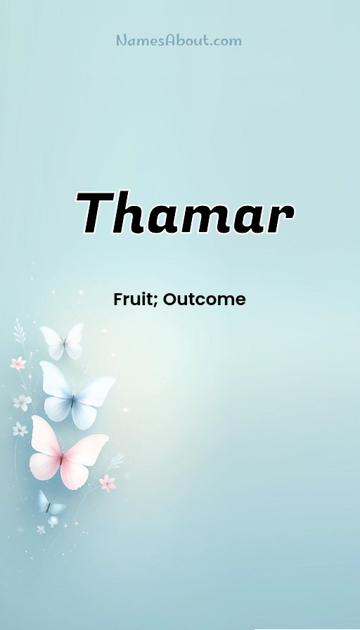 Meaning of Thamar