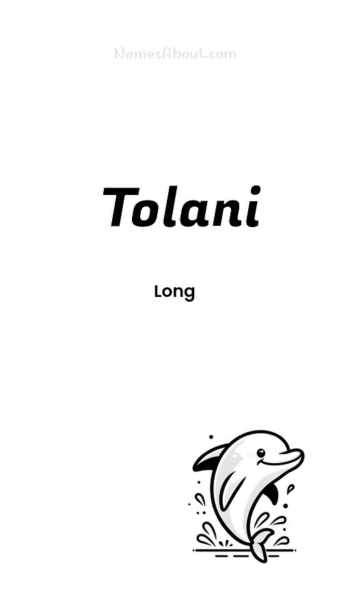 Meaning of Tolani