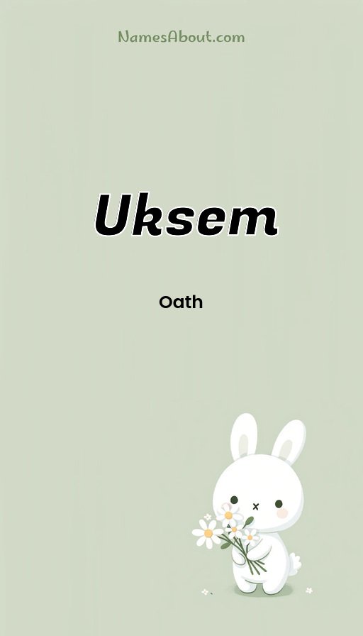 Meaning of Uksem