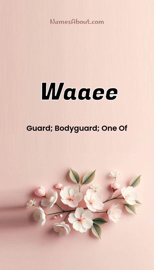 Illustration of Waaee