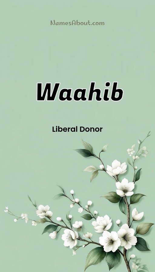 Meaning of Waahib