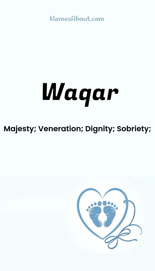 Meaning of Waqar