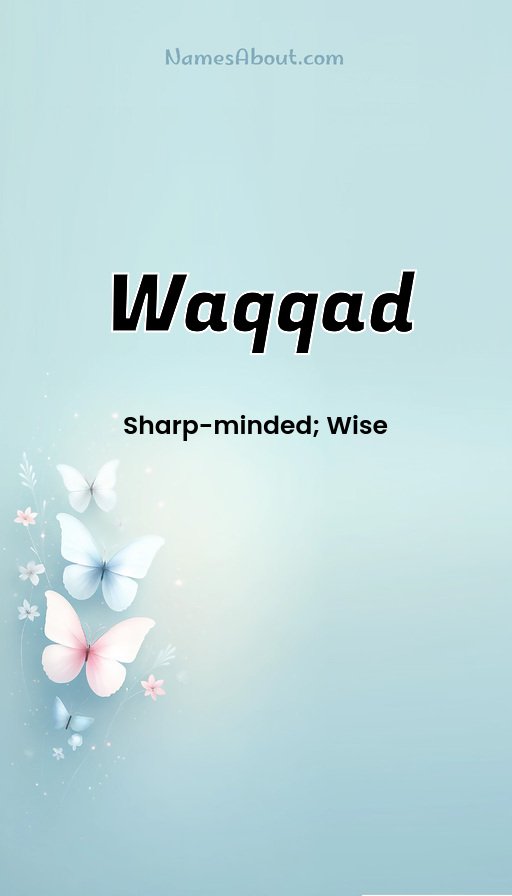 Meaning of Waqqad